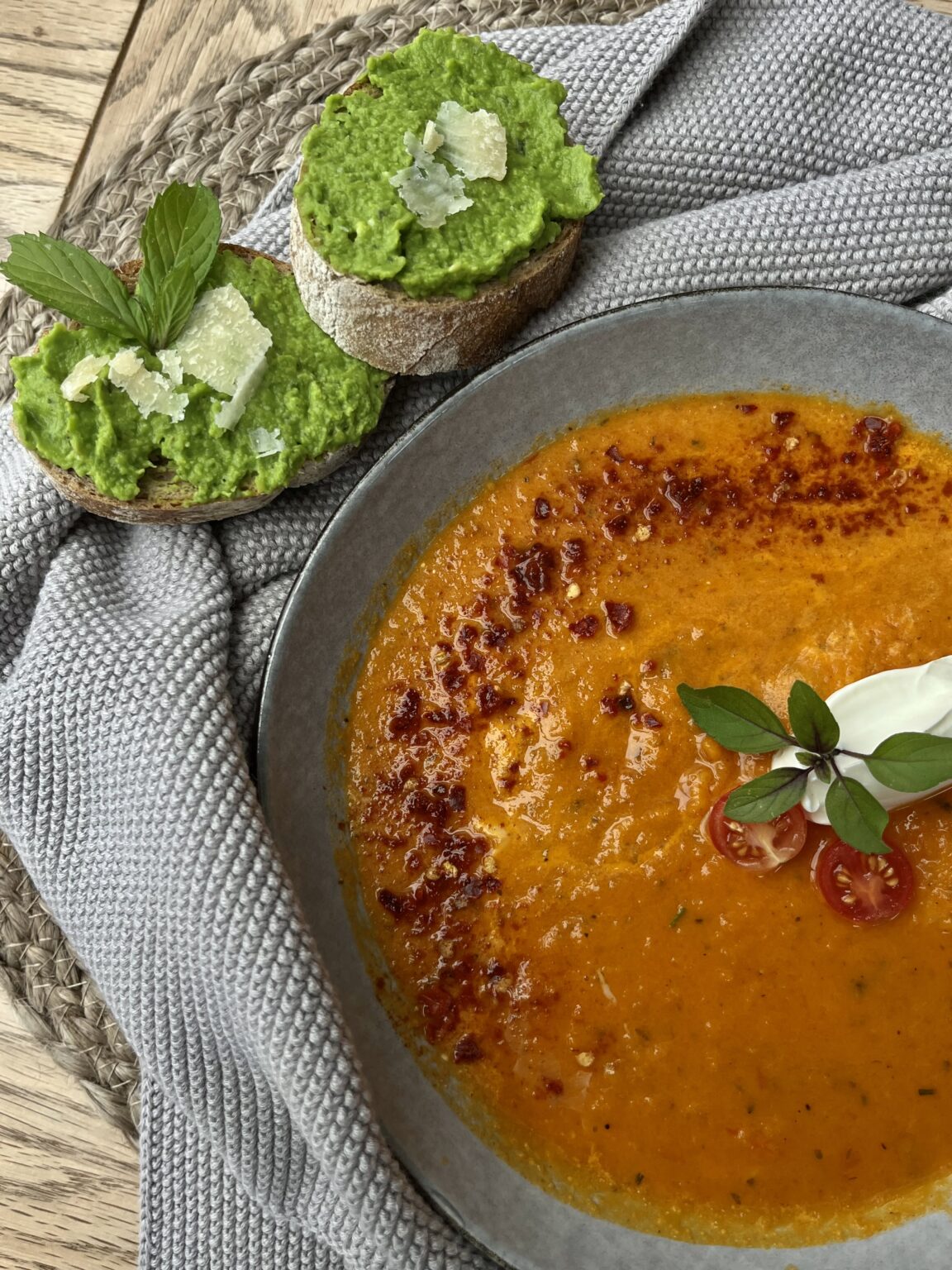 Ingwer-Karotten-Tomatensuppe – Wohlfühlfigur
